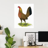 Game Hen: Erwtkam Poster (Thuiskantoor)