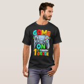 Game in eerste graad terug naar school 1e graad ni t-shirt (Voorkant volledig)