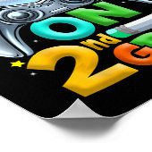 Game in tweede rang Terug naar school 2e rang U Poster (Hoek)