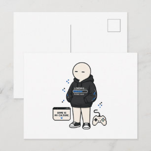 Game Is My Culture Leuke Gamer Meme Briefkaart
