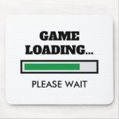 Game Loading progress bar muispad voor gamer Muismat (Voorkant)