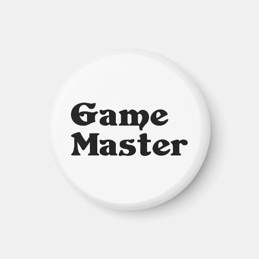 Game Master Magneet (Voorkant)