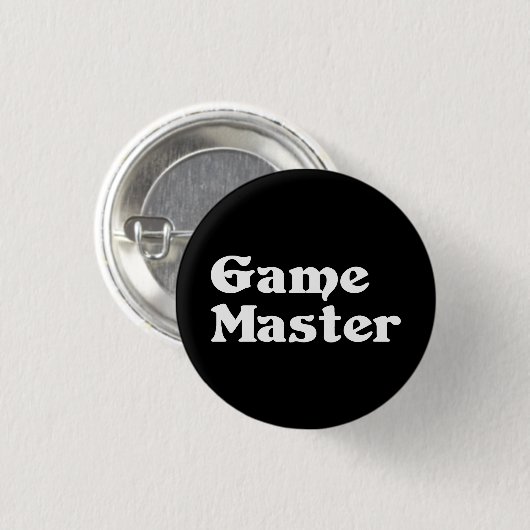 Game Master Ronde Button 3,2 Cm (Voorkant /achterkant)