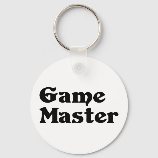 Game Master Sleutelhanger (Voorkant)