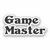 Game Master Sticker (Voorkant)