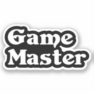 Game Master Sticker
