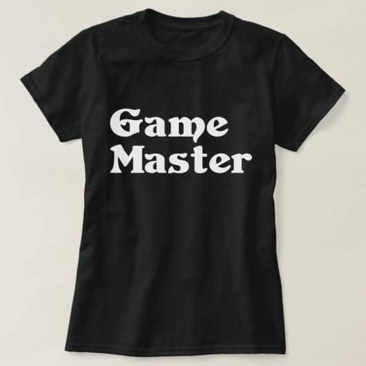 Game Master T-shirt (Design voorkant)