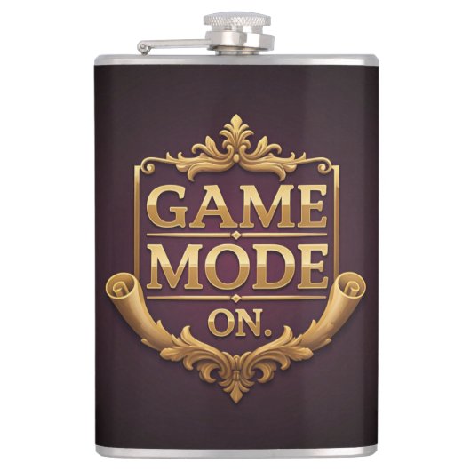 Game Mode On Heupfles (Voorkant)