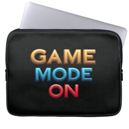 Game Mode On Laptop Sleeve