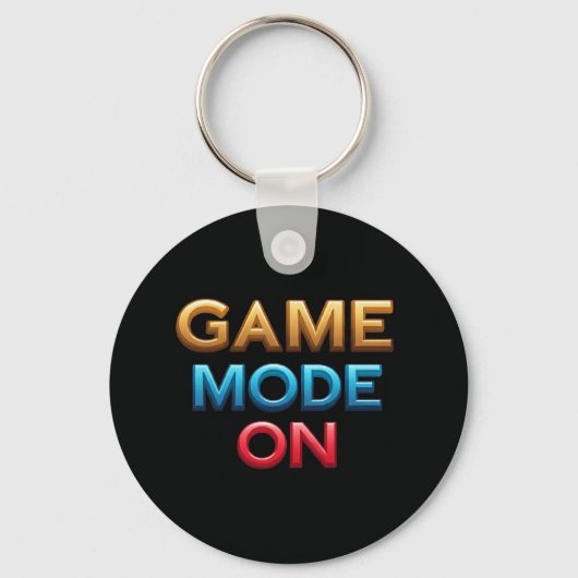 Game Mode On Sleutelhanger (Voorkant)