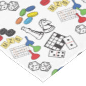 Game Night, Board Games en Word Puzzles Tafelkleed (Gekanteld)