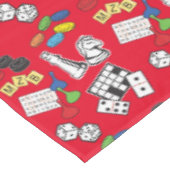 Game Night, Board Games en Word Puzzles Tafelkleed (Gekanteld)