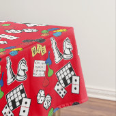 Game Night, Board Games en Word Puzzles Tafelkleed (Voorbeeld)