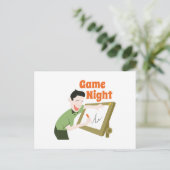 Game Night Briefkaart (Staand voorkant)