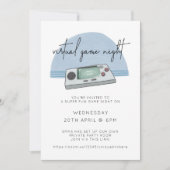 Game Night Console Gaming Blue Kaart (Voorkant)