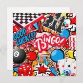 Game Night Feestdagenkaart (Voorkant / Achterkant)