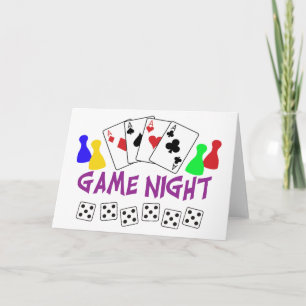Game Night Kaart