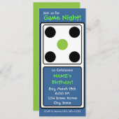 Game Night. Kaart (Voorkant / Achterkant)