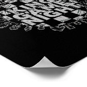 Game Night King Board Game Geek Funny Gamer Poster (Hoek)