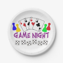 Game Night Papieren Bordje