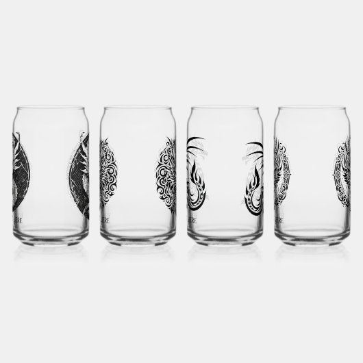 Game Night Unique Dragons 4 Personalize Text (Gauche)