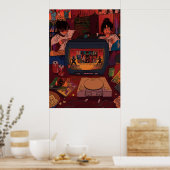 game night zuko azula poster (Keuken)