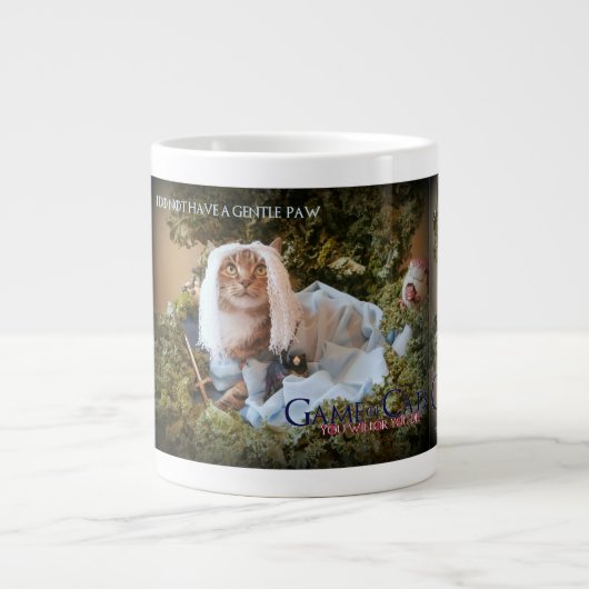 Game of Cats coffee mug (Devant)