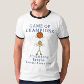 Game of Champions Achempong Basketball Personalize T-shirt (Voorkant)