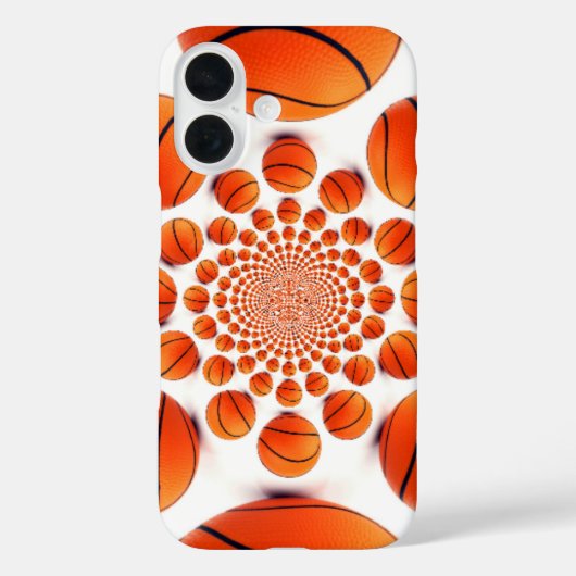 Game of Champions | Basketbalveld Visie Kaleid Case-Mate iPhone Case (Achterkant)