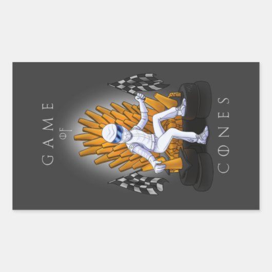 Game of Cones Stickers (Voorkant)