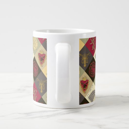 Game of Thrones Sigil Pattern Extra Grote Beker (Achterkant)