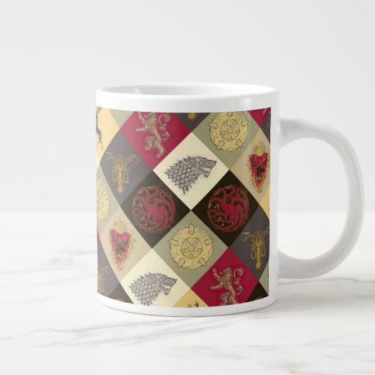 Game of Thrones Sigil Pattern Extra Grote Beker (Rechts)