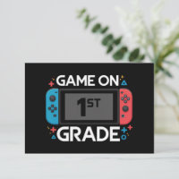 Game On 1e klas terug naar school grappige gamer 