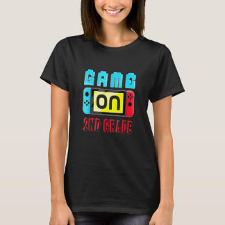 Game on 2e gaming gamer studenten terug naar Sch T-shirt