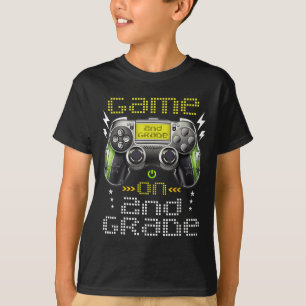 Game On 2e klas terug naar school voor kinderen me T-shirt