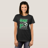 Game On 3rd Grade Soccer Third Grade Back To Schoo T-shirt (Voorkant volledig)
