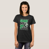 Game On 3rd Grade Soccer Third Grade Back To Schoo T-shirt (Voorkant volledig)