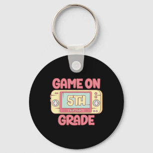 Game On 5th Grade Cool Videogame Ck naar school ki Sleutelhanger