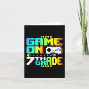 Game on 7e Gaming Video Gamer terug naar Schoo Kaart