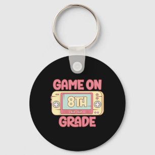 Game On 8e klas Cool videospel Ck naar school kind Sleutelhanger