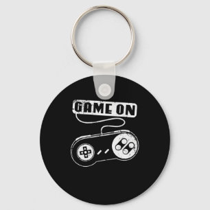 Game On alter Controller Videospiele Sleutelhanger