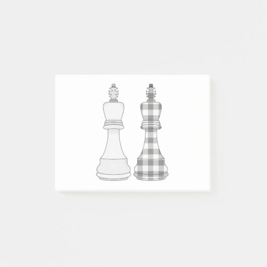 Game On Chess Post-it® Notes (Voorkant)