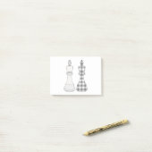 Game On Chess Post-it® Notes (Op bureau)