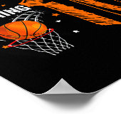 Game On I'm Turning 10 Basketbal 10e verjaardag B Poster (Hoek)