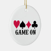 Game On Keramisch Ornament (Rechts)