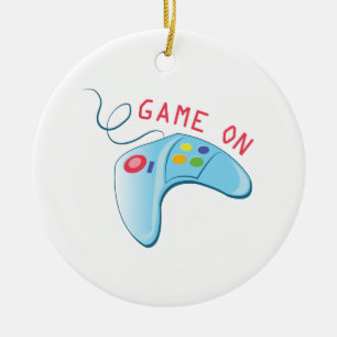 Game On Keramisch Ornament