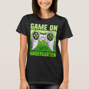 Game On Kleuterschool  Terug naar school Gamer Jon T-shirt
