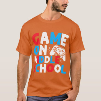 Game On Middelbare School Grappige Verjaardag Game T-shirt