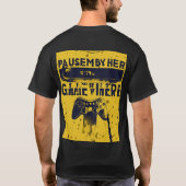 "Game On : 'Pause for Laughs' T-Shirt Showcase" (Dos)