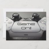 "Game ON!!" PlayStation-feest Kaart (Voorkant)